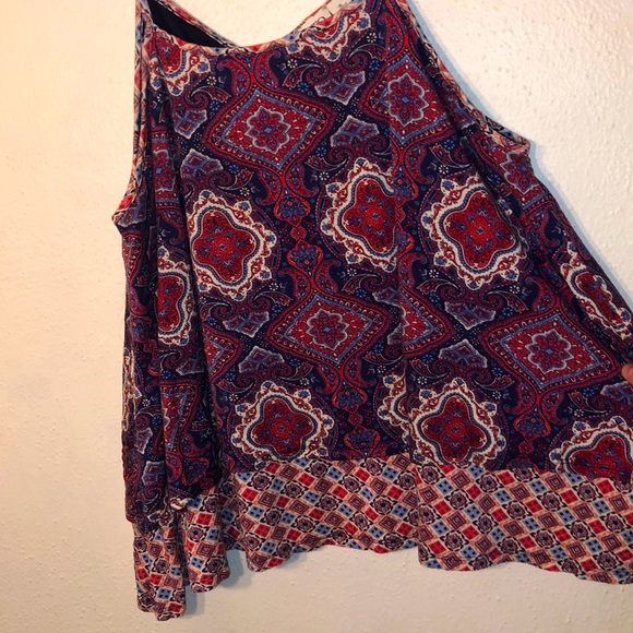Double layer tank blouse size XL - Picture 2 of 4